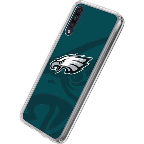 NFL Philadelphia Eagles Double Vision Galaxy A50 Clear Case